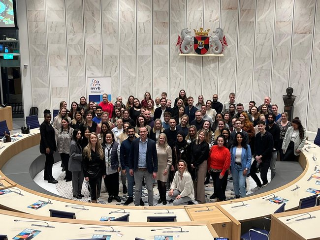 Jong NVVB bijeenkomst