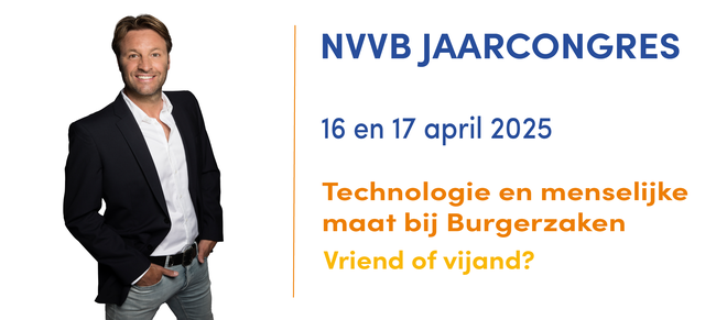 NVVB Jaarcongres - Nieuwe dagvoorzitter