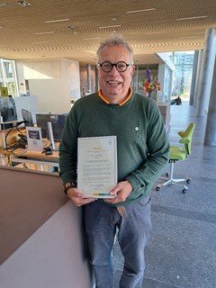 Arno Beckers benoemd tot Lid van Verdienste